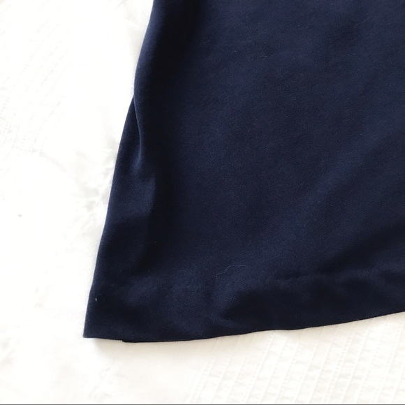 MICHAEL MICHAEL KORS NAVY MIDI GOLD METAL DRESS - XXS - Picture 10 of 10